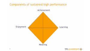 Components of sustained high performance