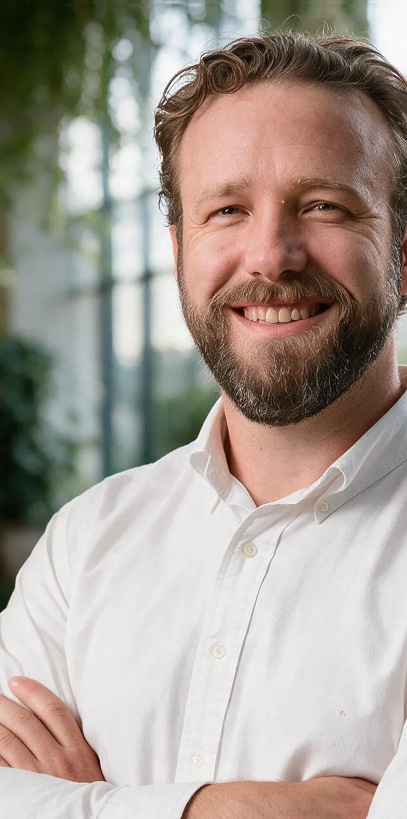 Vertical picture of partner Donald Haney at USA location
